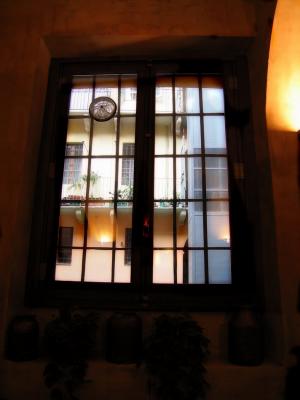 The courtyard window