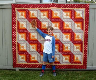 Sullivan's quilt + Sullivan