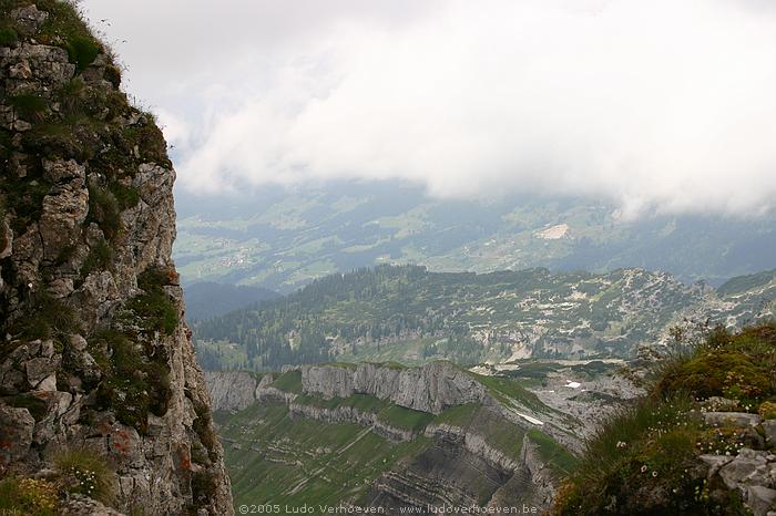 Kleinwalsertal<br>Hochinfenwanderung 2230 m (23.7.2005)