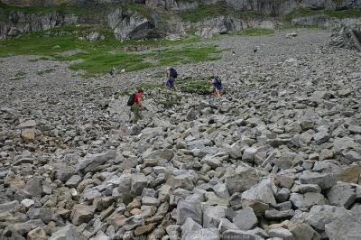 Kleinwalsertal<br>Hochinfenwanderung 2230 m (23.7.2005)