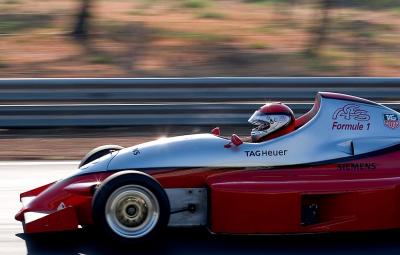 Even at just 180 hp, the F3 flies. It uses the same SMG (sequential Manual Gearbox) system as the F1