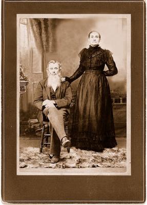 Hansel Marion Langston & Wife abt 1900