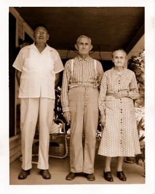 Hansel, Luke, & Paris Langston  1950s