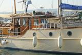 IBIZA . UN MAGNIQIQUE BATEAU D'AVANT LA WAR II