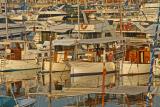 IBIZA . LA MARINA DE SANT ANTONI , LE MATIN TRES TT