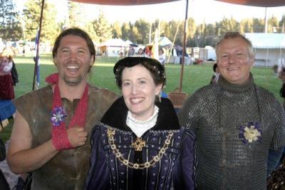 The Court of Mary Queen of Scots at truckee renaissance faire 2006