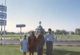 Our Family in Sohar - in front of a roundabout
