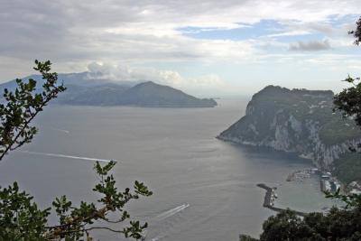  baie de Naples depuis Capri
