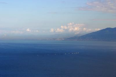 rgates dans la baie de Naples