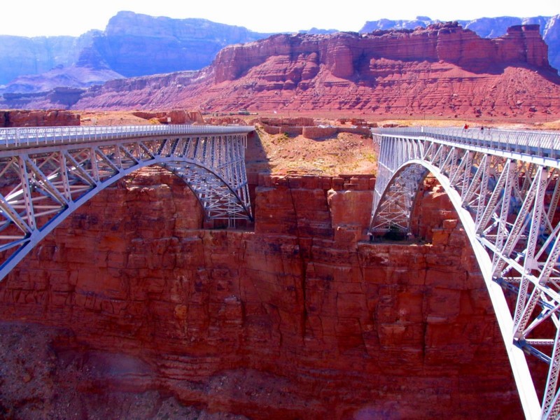 les deux Navajo bridge