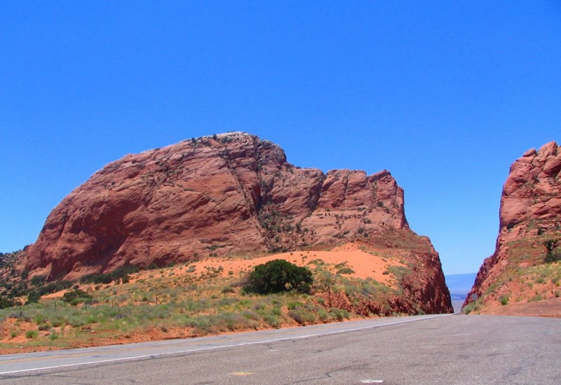 arrive vers la plaine de Marble canyon