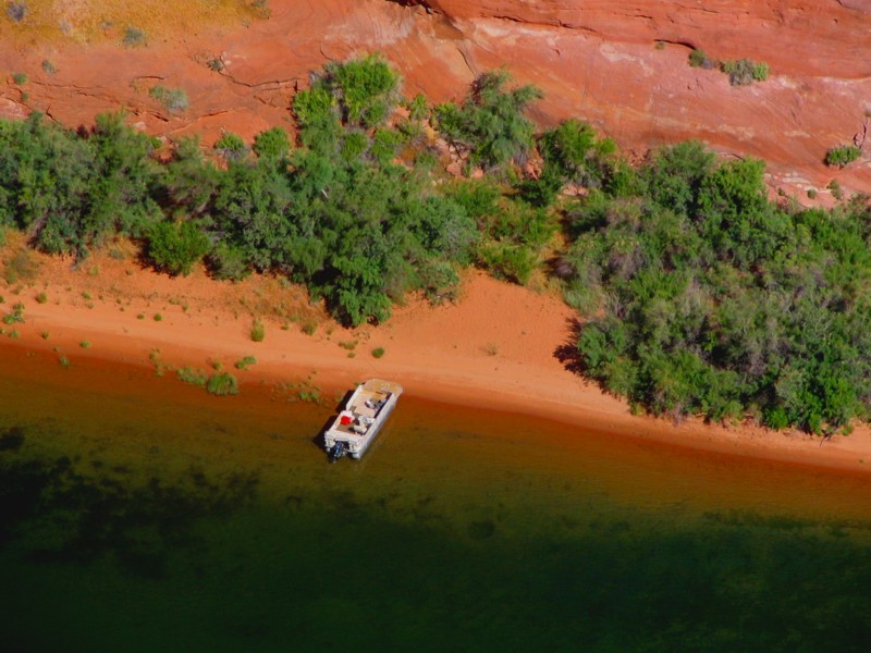 bateau sur le Colorado