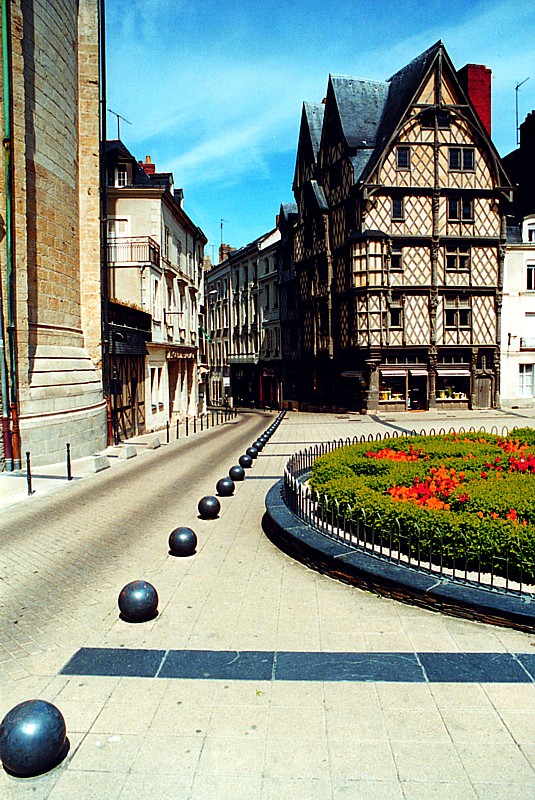 Angers , la vieille ville