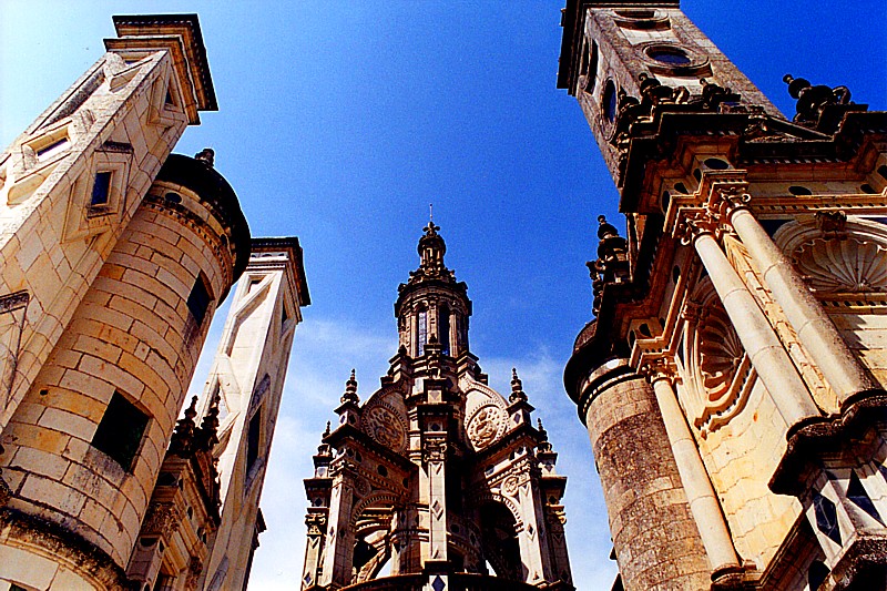 les toits de Chambord