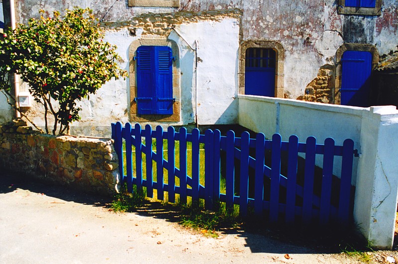 la maison bleue, Locmariaquier