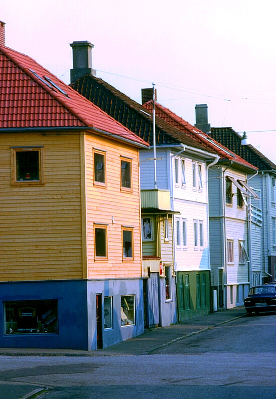les maisons de Stavanger