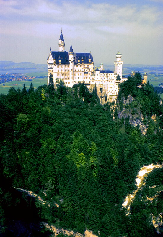 Neuschwanstein, Bavire