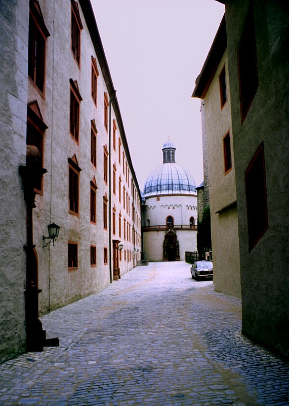  l'intrieur de la citadelle , Wurzburg