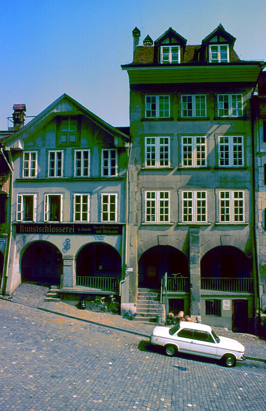 la rue en pente,  Berne