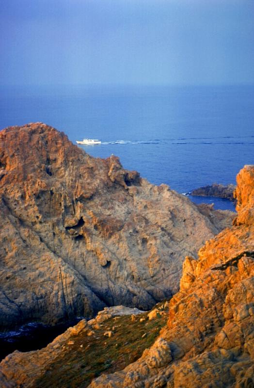 le bateau blanc , Ile Rousse