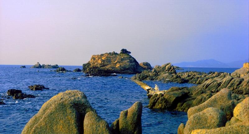 les rochers de Porto Vecchio