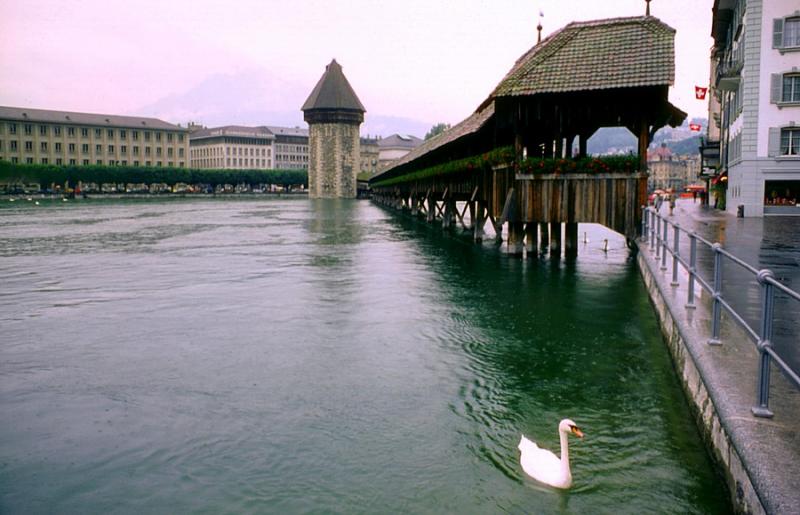 le vieux pont , Lucerne