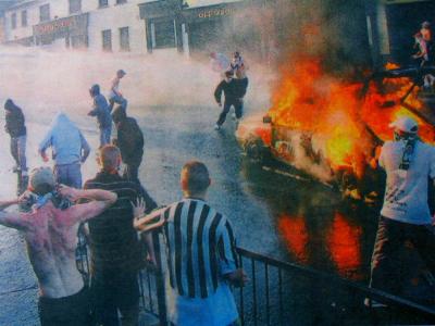 Protestant's Day Riot (Belfast-Northern Ireland)