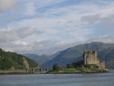Highlander castle (Scotland)