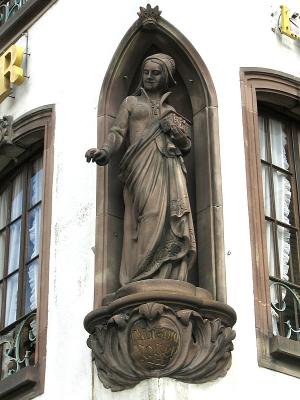 Statue de coin ,Strasbourg