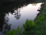 Le superbe reflet du Lac à l'eau claire