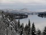 Première neige au Lac Trois Saumons