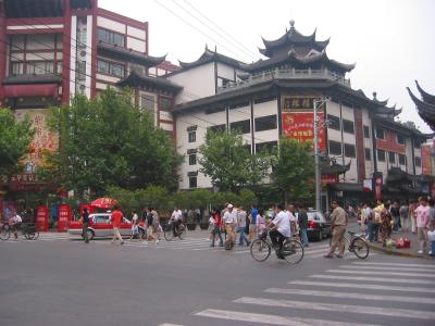 Yuyuan Garden and Bazaar (descibed as a combination of garden, temple and small commodity market)