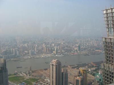 Several view from the top of Jin Mao Tower (top of Grand Hyatt)