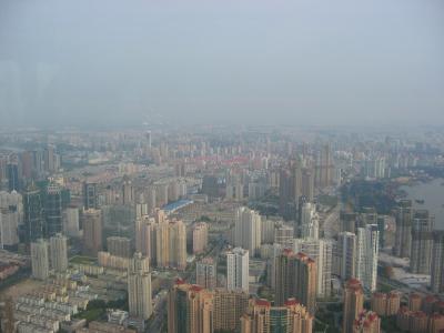view from jin mao tower