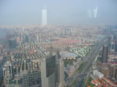 view from jin mao tower