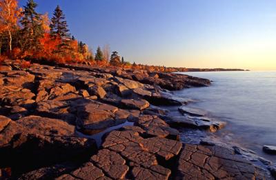 October Sunrise On Lake Superior