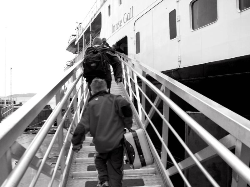 Harris to Skye boat