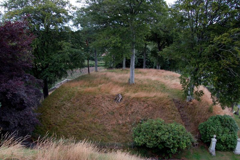 The Bass, motte and bailey