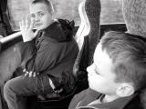 on the bus from Steornabhagh