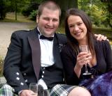 9th September 2005 champagne couple