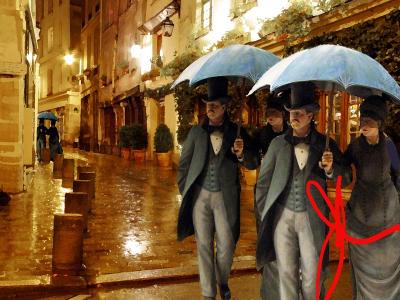Three Couples in the RainJohn