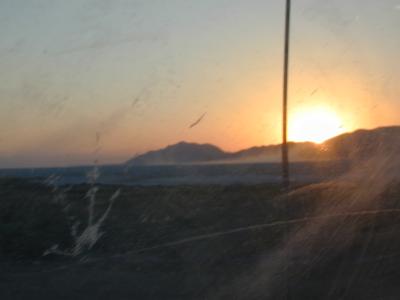 sunrise over dusty playa friday september 9