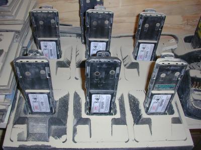 radio batteries, after dust storm