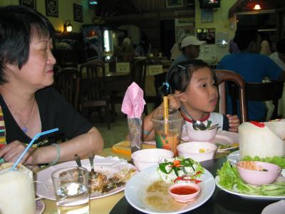 Dinner at local Thai/Malay restaurant