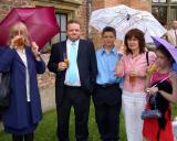 Aunty Janet Gant, Phil, Jimmy, Sue and Holly Ingram