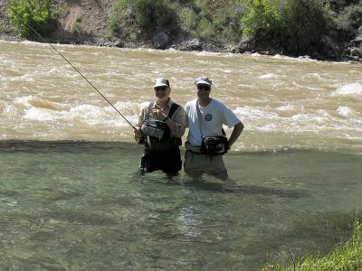 Jone's Hole Cr meets the Green R (with Al and me)...