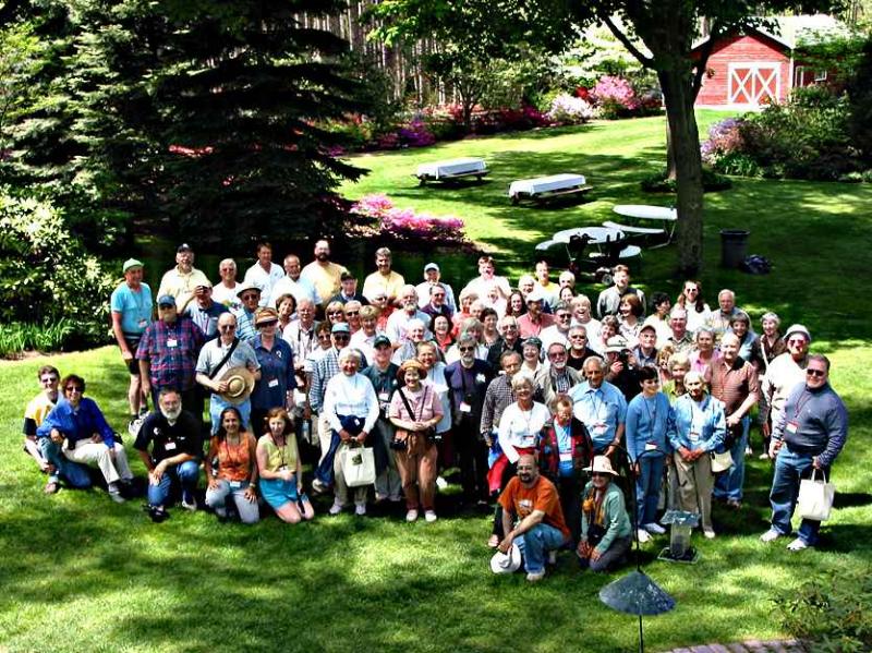 Attendees after lunch