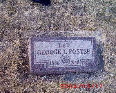 George T. Foster Headstone