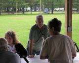 Raymond talks to sister Cheryl