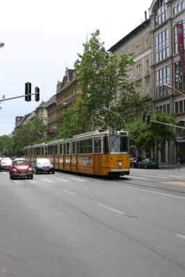 Tram on Andrssy tka